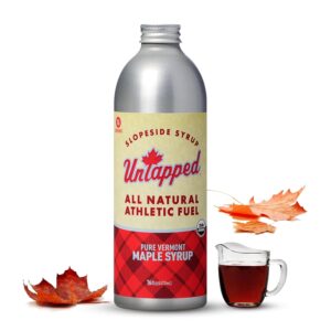 UnTapped Organic Chai Waffles 1.1 oz Each, Box of 16 - Endurance Sports Snacks Sweetened with Real Maple Syrup, and Real Chai Spices | Vegan & Real Food Waffles | Ideal for Athletic Performance  Grocery & Gourmet Food
